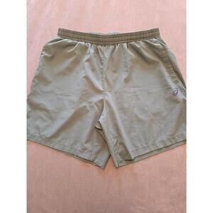 Asics Olive Green Men’s Athletic Shorts (L)